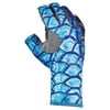 Buff Pro Series Angler 3 Gloves, Tarpon Scales, M/L (9/10)