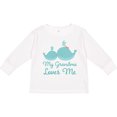 thumbnail image 3 of Inktastic My Grandma Loves Me Boys or Girls Long Sleeve Toddler T-Shirt, 3 of 5