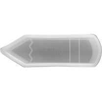 Pencil Freshie Silicone Mold Teacher Life Size 4" Wide x 1.1" Long x 0.8" Deep Pencil Shape Mold for Freshie, Soap, Resin, Candle Heat Resistant for Aroma Scented Beads