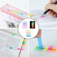 thumbnail image 5 of Onglets Adhésifs Transparents avec Boîte de Base - 300 Pcs Marqueurs de Livres Colorés, 5 of 5