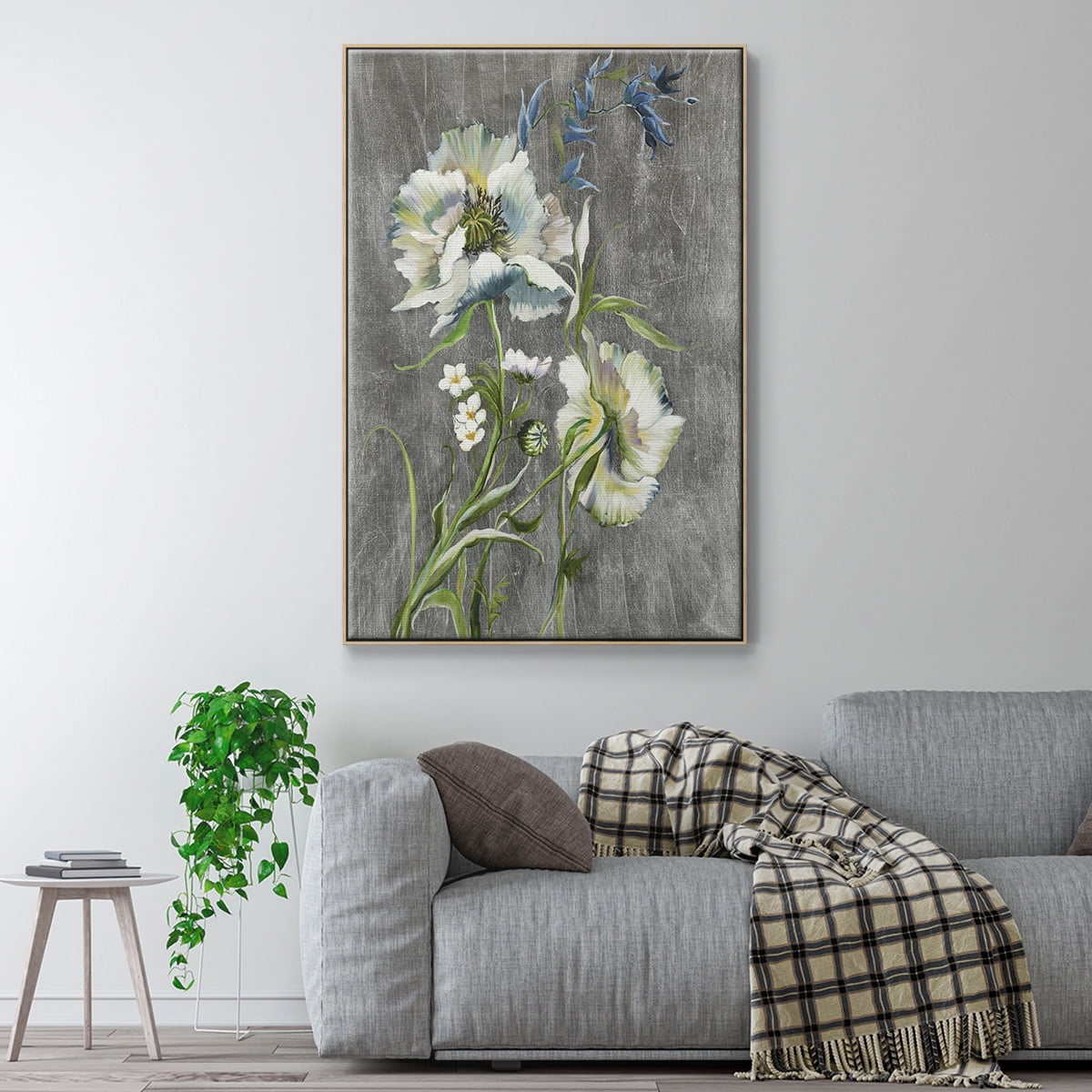 Sunny Sunday I Framed Premium Gallery Wrapped Canvas - Ready to Hang - 17 x 25 - Natural Wood Floating Frame