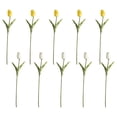 thumbnail image 1 of 10 Uds. De tulipanes falsos de PU, ramo de flores artificiales de tacto Real para decoración de boda, oficina en casa, 1 of 5