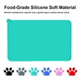 thumbnail image 4 of TiokMc Silicone Waterproof Dog & Cat Feeding Mat, Non-Slip, FDA Grade, Easy to Clean, BPA-Free, 18.5" x 11.5", Green, 4 of 7
