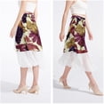thumbnail image 4 of Grapes Stylish Chiffon Beach Dresses with Polyester Straps for Women - Summer Dresses, 4 of 6