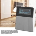 thumbnail image 2 of NFTIGB 16A Smart Color Thermostat, Wi-Fi Programmable Electric Heating Temp Controller with LCD Display for Office Home Hotel Shopping Mall, 90V-240V Gray (3.4 inches / 8.6 cm), 2 of 9