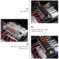 thumbnail image 3 of Car Plastic Fuse Box 6 Ways Flame Retardant Fuse Holder with Double Fuses, 3 of 7