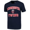 thumbnail image 2 of Youth Navy Minnesota Twins Heart & Soul T-Shirt, 2 of 3