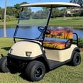 thumbnail image 2 of Aplkyhs Club Car Precedent Seat Covers Palm Tree Washable Golf Cart Front Seat Cushion Set Suitable for All Seasons Club Car Seat Covers Hawaiian Golf Cart Seat Towel, 2 of 6