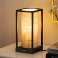 thumbnail image 1 of DEWENWILS Bedroom Table Lamps with 2 USB, Bedside Touch Control Lamps Table 3 Way Dimmable, 1 of 6