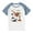 Navy-1, variant on Virmaxy (3-14y) Toddler Kids Cute Printed Tops Boys Girls Casual Dinosaur Graphic Blouses Round Neck Short Plunger Sleeve Tops Summer Loose Pullover Crewneck T Shirts Beige-1 3 Years