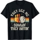 thumbnail image 1 of Camiseta de bolos retro con diseño de Bowling They See Me Bowlin They Hatin, 1 of 2