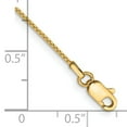 thumbnail image 3 of 14k Yellow Gold .90mm Thick Box Chain Bracelet - 7 Inches, 3 of 3