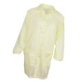 thumbnail image 3 of Chaqueta de Laboratorio Premium Antiestática Segura para ESD Unisex Ropa de Abrigo - XL amarillo, tal como se describe SM SunniMix Bata de laboratorio antiestática, 3 of 7