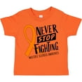 thumbnail image 3 of Inktastic Never Stop Fighting Multiple Sclerosis Awareness Boys or Girls Toddler T-Shirt, 3 of 5