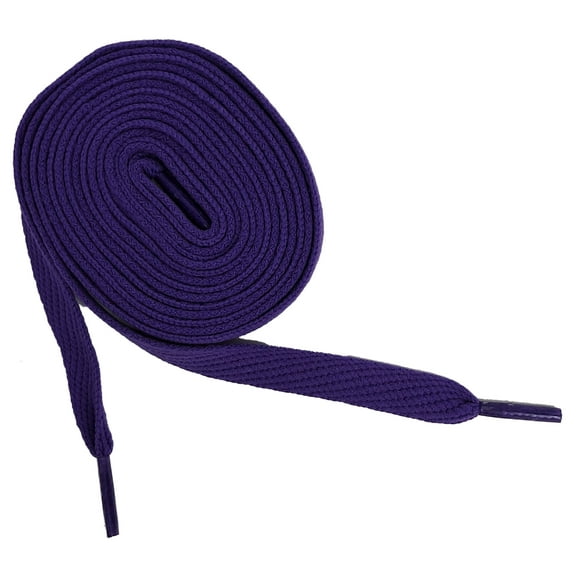 Purple Skateboard Sneaker 45 inches Length, 0.5 inches Width Shoelaces