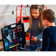 Bosch: Tool Shop - Foldable Workbench Toy, Light & Sound Ixolino, Saw-Hammer-Screwdriver-Wrench, Construction & Building Roleplay Station, Kids 3+