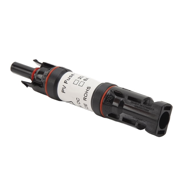 Solar Fuses Holders Inline, Solar Fuse Connectors 1000V 30A IP67 Strong Current Carrying Capacity for PV System