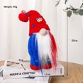 thumbnail image 3 of Yunliwuli 4th of July Gnome American StarsStripes Cloth Patriotic Doll Independence Day Table Ornament, 3 of 8