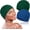Blue Zircon+dark Green, variant on 2 Pcs Soft Chemo Headwear for Women, Lightweight Hair Cap for Sleep Chemo Caps Sleeping Cap for Hair Loss