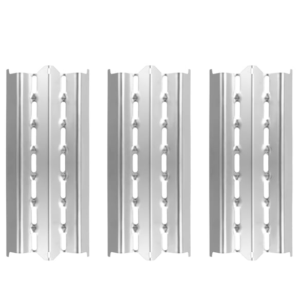 BBQ Future 13-3/4'' Flav-R-Wave Parts for Broil King Signet and Sovereign Models with Tube-in-Tube Burners, Stainless Steel BBQ Heat Plate