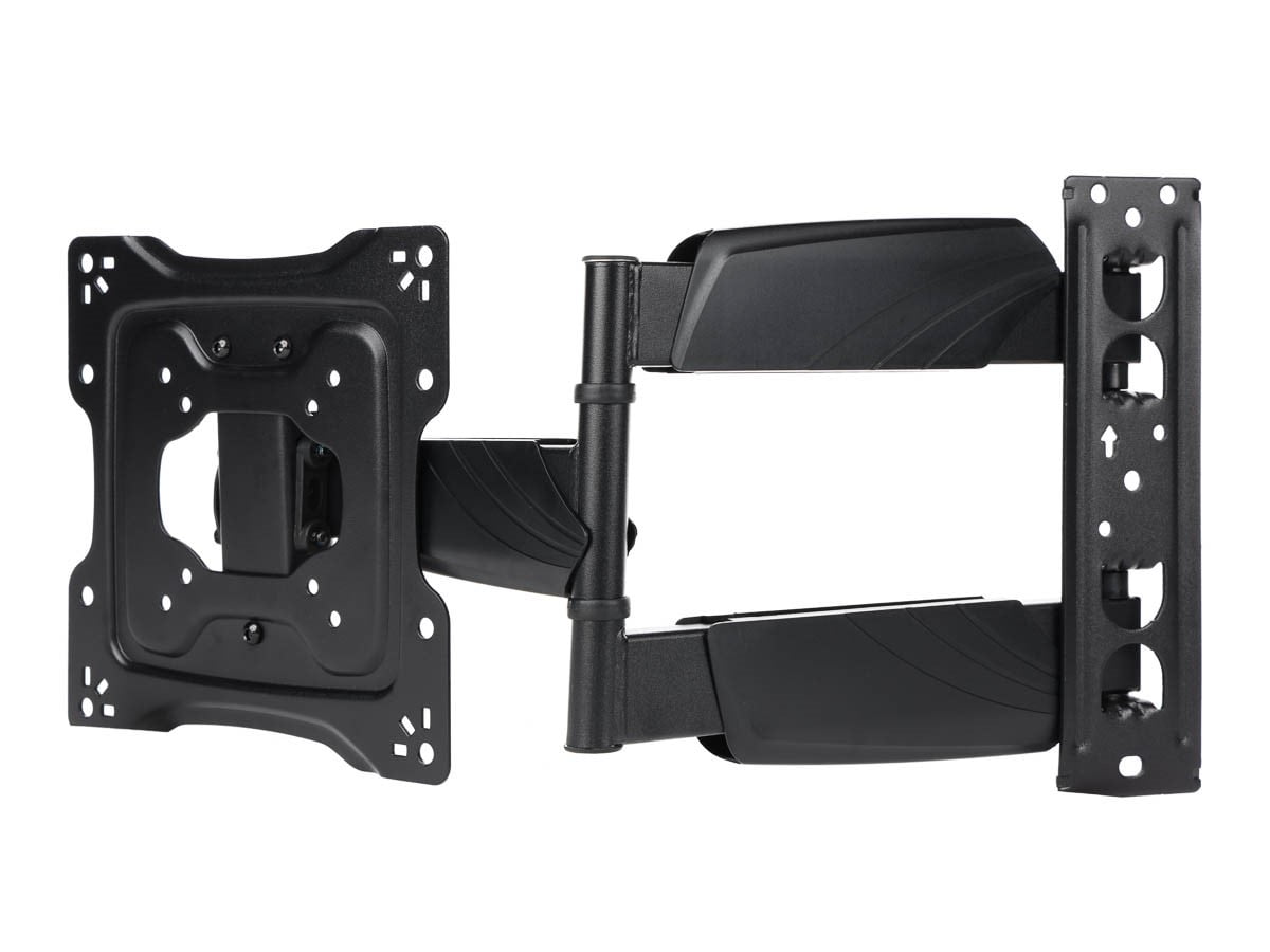 Monoprice Low Profile Full-Motion Articulating TV Wall Mount Bracket For TVs 23in to 42in, for Samsung, Vizio, Sharp, LG, TCL, Max Weight 77 lbs., VESA 200x200 - Commercial Series