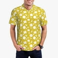 thumbnail image 5 of Wukai Tulips Flowers Men’s Polo Shirts,Quick-Dry Athletic Shirt,Classic Fit Shirts-Medium, 5 of 8