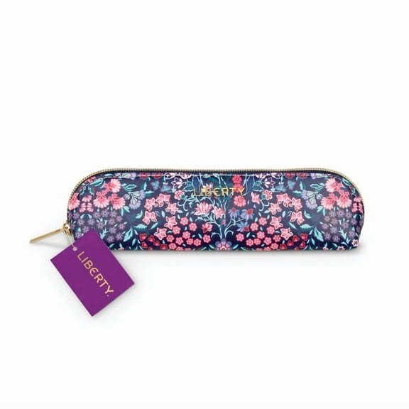 Liberty Tanjore Gardens Tile Navy Pencil Case (Other)