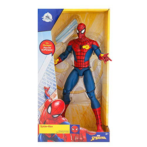 Marvel Ultimate Spiderman Electronic 12" Talking Action Figure Spider-man NEW 