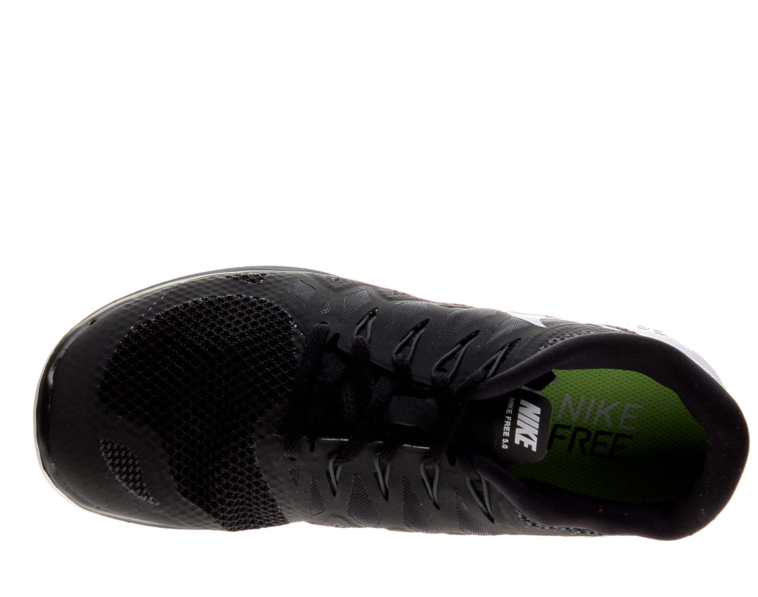 En expansión alto Buen sentimiento Nike Men's Free 5.0 Black/White/Anthracite Running Shoes - Walmart.com