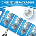 thumbnail image 4 of CR1632 Lithium Battery 3V, 5 Count Pack CR 1632 3 Volt Button Coin Cell Batteries for Car Key Fob, Watch, Thermometer, Remote Control, 4 of 7