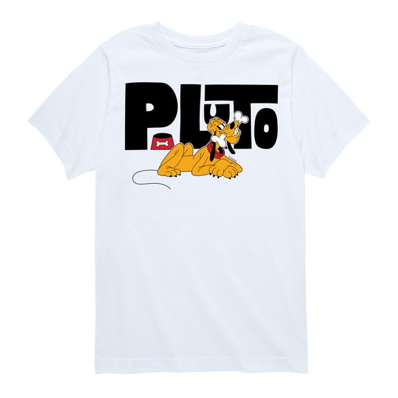 Mickey & Friends - Pluto - Toddler And Youth Short Sleeve Graphic T-Shirt