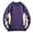 Purple, variant on Goodtrade8 Casual Tops for Men Color Block Long Sleeve Crew Neck Oversized Sweatshirts for Men