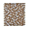 Legion Furniture MS31 Mosaic Mix With Stone-sf In Brown