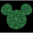 thumbnail image 2 of Boy's Mickey & Friends Mickey Mouse Clover Silhouette  Graphic Tee Black Small, 2 of 5