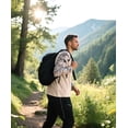 thumbnail image 4 of WELIGU Men's Swim UPF 50+ Sun Protection Shirt Long Sleeve SPF Fishing Outdoor UV Hiking Lightweight Shirts Green-micai-Long-XL, 4 of 6