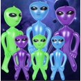 thumbnail image 2 of OVNI ET Alien muñeca inflable de PVC para adultos y niños, juguete de Horror para Halloween, Navidad, fiesta de cumpleaños, tesoros novedosos, fiesta del espacio exterior, 2 of 4