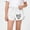White, variant on Rvasteizo Kids Letter Heart Print Elastic Waist Outer Casual Shorts Leisure Short Pants for 1-12 Years