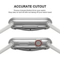 thumbnail image 4 of 2 Pack Case for Apple Watch Series 8 Series 7 45mm with Screen Protector, Full Soft TPU Ultra-Thin Scratch Resistant Bumper Protective Cover for iWatch Accessories, 4 of 5