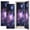 Color 1, variant on Galaxy 2 Pcs School Locker Magnetic Wallpaper 12" x 36" Whimsical Outer Space Scene Colorful Planets Stars Reusable Removable Locker Accessories Back to School Supplies
