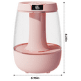 thumbnail image 2 of Niulife Humidifiers for Bedroom,3L Cool Mist Smart Humidifier with 36Hr Quiet Runtime,Top-Fill Design,Auto Shut-off,Nightlight,Mist Double Nozzle for Plants,Home,Large Room,Office, 2 of 7