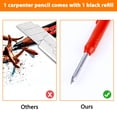 thumbnail image 2 of Juego de lápices de carpintero sólido con recambios de marcador para Scriber Architect Carpenter, 2 of 6