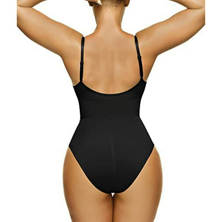 Seamless Thongs Bodysuit Women Shapewear Body Shaper,Nude-2XL 