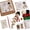 #01-Snowman, variant on Crochet Christmas Spiral Ornament DIY Kit, 3D Christmas Hanging Decor with Soft Yarn & Ergonomic Hook for Beginner Crafters