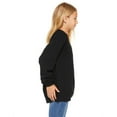 thumbnail image 3 of Youth Sponge Fleece Raglan Sweatshirt - BLACK - L, 3 of 3
