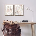 thumbnail image 3 of Stupell Industries Subtle Chaotic Patterns Abstract Painting Brown Floater Framed Canvas Art Print Wall Art, 17 x 21, Set of 2, 3 of 10