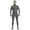 Grey, variant on TAIAOJING Unisex Full Body Open Face Bodysuit Stretch Zentai Jumpsuit Dance For Performance Party Adult