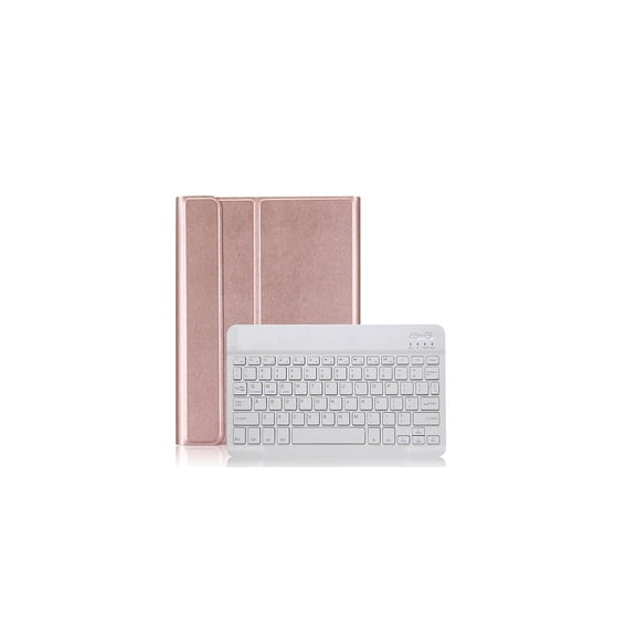Keyboard Case for Samsung Galaxy Tab A 8.0 inch 2019 with S Pen Hoder Model SM-P200 Wi-Fi / SM-P205 LTE Slim Shell Lightweight Stand Cover with Backlit Detachable Wireless Bluetooth Keyboard