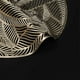 thumbnail image 3 of 6 Pack Round Pressed Vinyl Placemats Metallic Place Mat Laminated Leaf Placemats Non-Slip Heat Insulation Kitchen Washable Table Mats Decoration Gold, 3 of 4