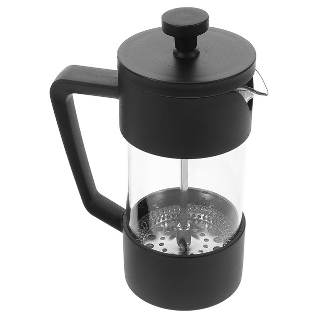 Luxshiny Travel Coffee Maker 1Set Functional Black PP Drip Coffee Pot for Camping Coffee Lovers