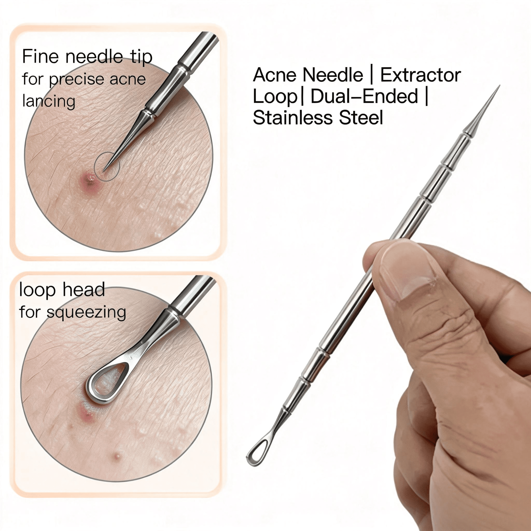 Nail Clippers Set Fingernail and Toenail Clipper Cutters, Manicure Pedicure Kit Stainless Steel 10pcs Professional Grooming Kits, Nail Care Tools with Portable Leather Case for Men or Women